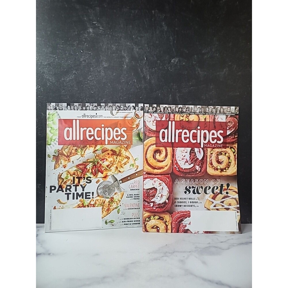 All Recipes Magazines, Feb/March 2019 & Dec/Jan 2020